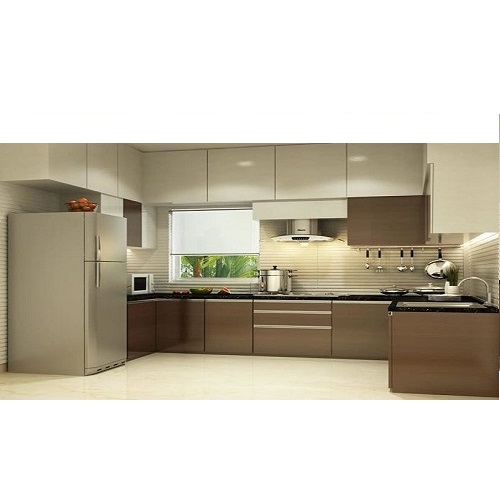 U- Shaped Modular Kitchen 